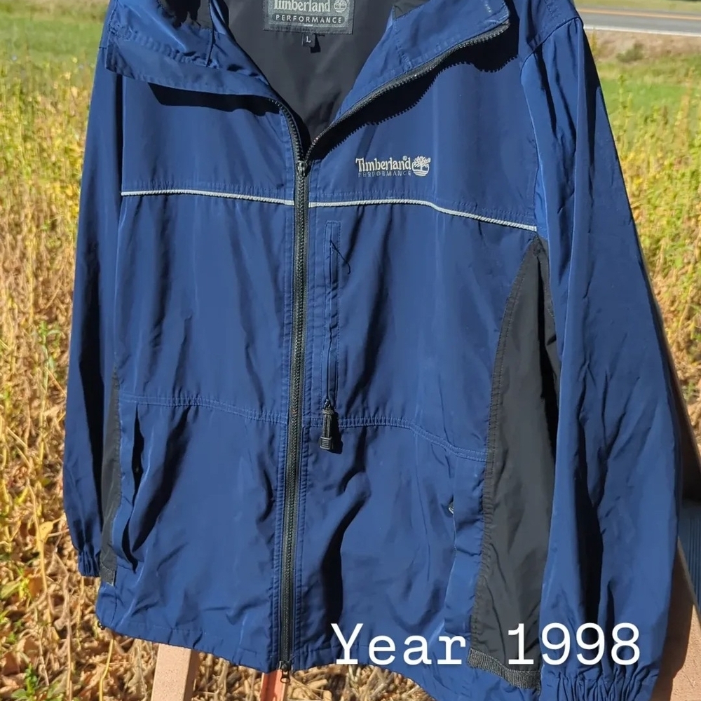 Timberland Men's Navy Windbreaker